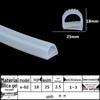Silicone Sealing Strip: Acid & Alkali Resistant, High Temp Resistant, P & E-shaped for Oven, Steamer, Baking, Cold Storage.