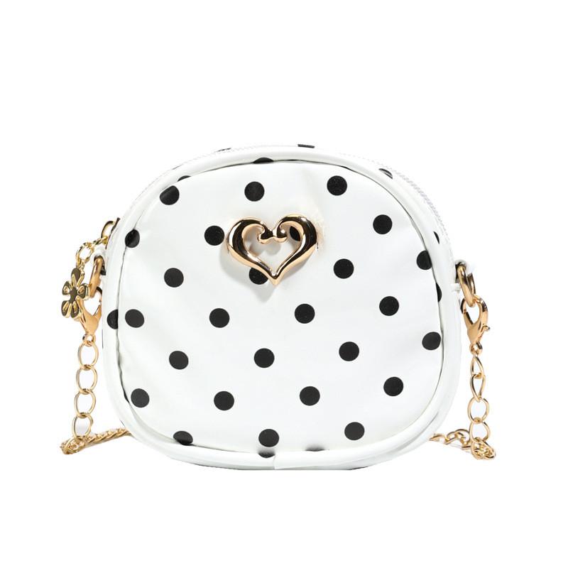 Pu Small Crossbody Bag For Women With Chain Strap And Zip Closure For Daily Use