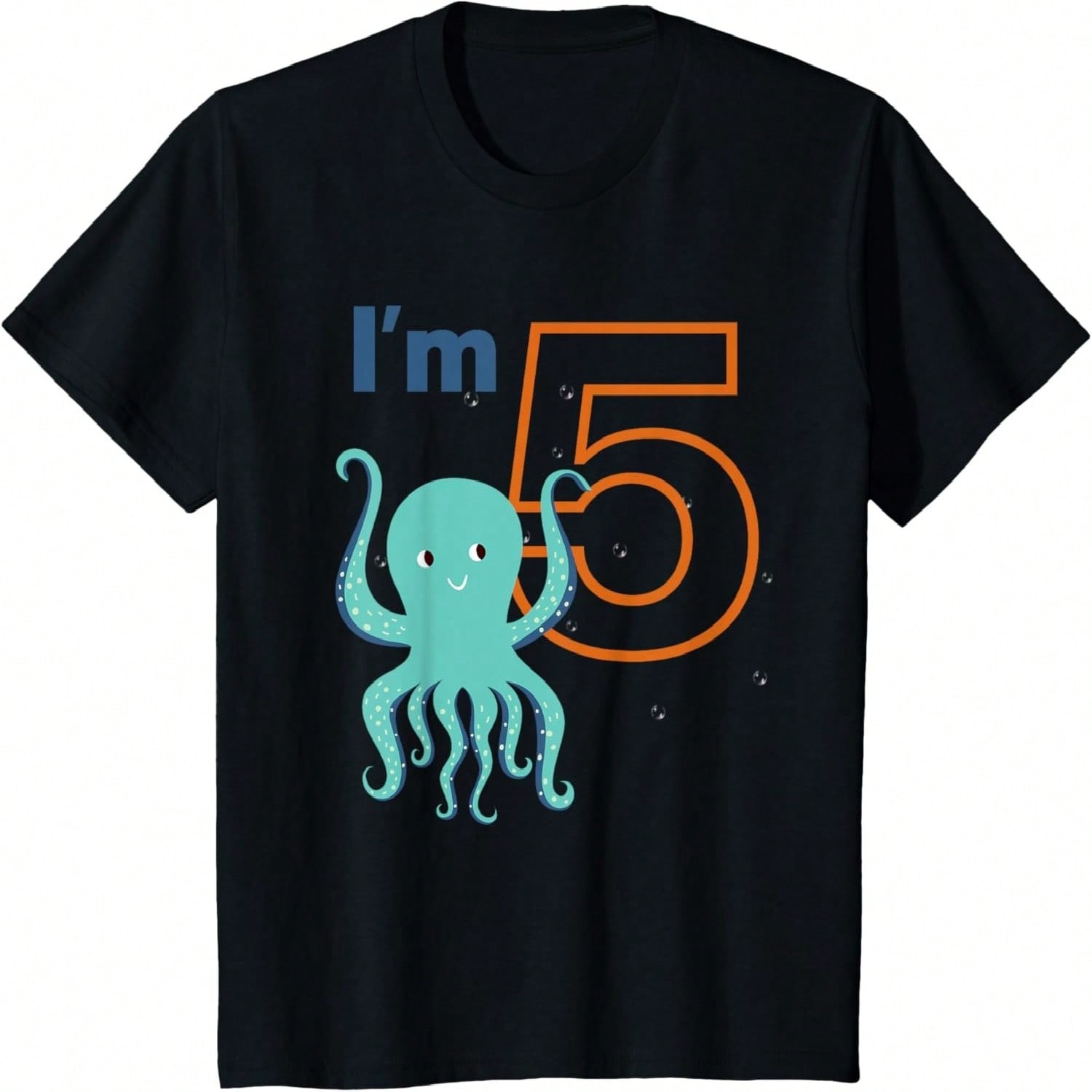 Kids 5th Birthday Astronaut Balloon Planet 5 Year Old Boy T-Shirt S разноцветный