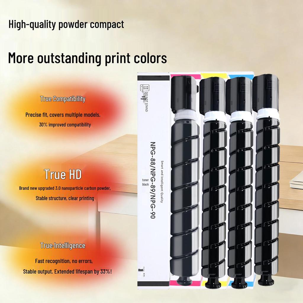 Compatible with Canon DX3322L Toner: NPG-88, C3326, C3922, 3922i, C3926, C3926i Models