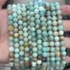 Natural Amazonite Round Beads for DIY Bracelet Jewelry Accessories
