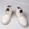 Warm Plush Fur Winter Boots New Arrival Men's High Top Shoes New Non-Slip Lace-Up Sneakers Leisure Walk Male Outdoor Basic Boots