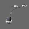 Mini Hanging Neck Massager Portable Muscle Stimulator Hot Compress Pulse Neck Massager Rechargeable Cervical Spine Massager