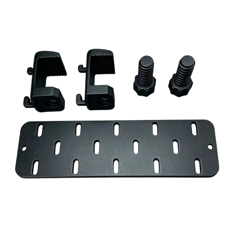 Table Mounted Storage Panel for Office Tables and Craft Stations with Screw Brackets for Parts, Cables and Storage Supply