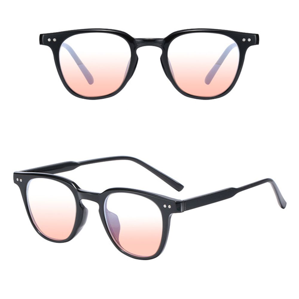 Popular Women Korean Style Gradient Myopia Glasses Blush Glasses Nearsighted Glasses