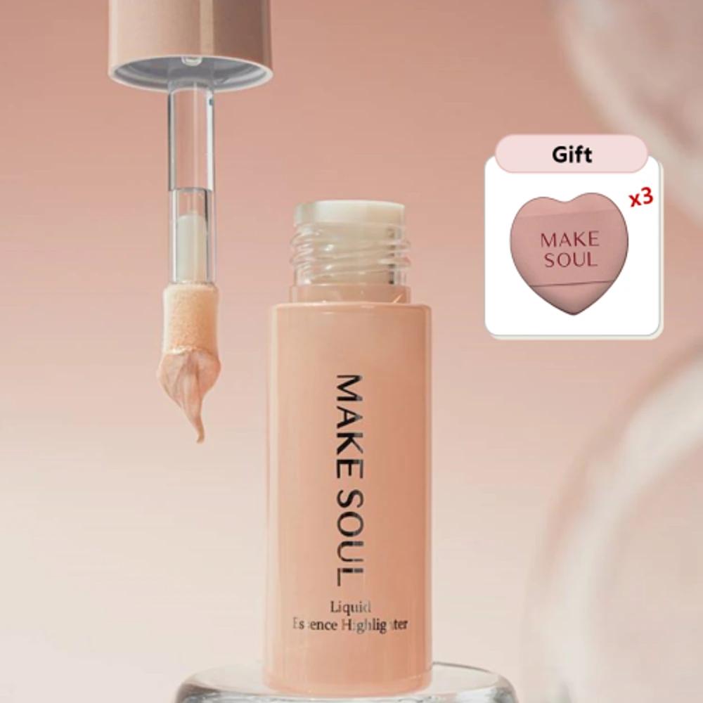 Liquid Essence Highlighter (5.4g / 3 Colors) 02 Fluttering (Pink Aura)
