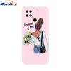 For Xiaomi Redmi 10C Case Clear Bumper Cute Cover For Xiaomi Redmi 13C Liquid Silicone Soft TPU Fundas Phone Case For Redmi 12C