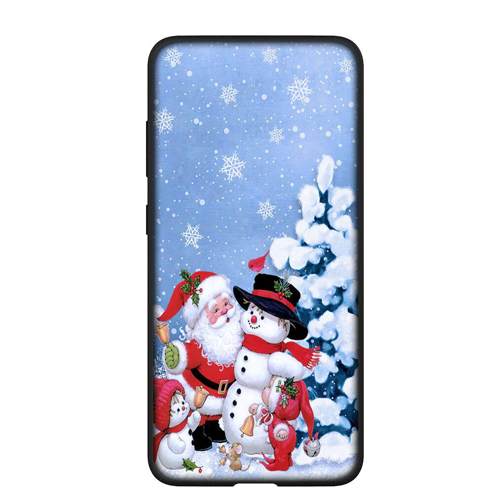 Case for iPhone 17 16 15 Plus Huawei P30 P20 Lite Redmi Note 14 12 11 13 Pro Max OPPO A60 A80 A40 A18 A38 Santa Claus Merry Christmas Tree Deer Cover