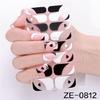 Gels Nail Sticker French Tip Nails Polish Strips Manicures Sticker Waterproof Gels Nail Wraps Gels Nail Strips