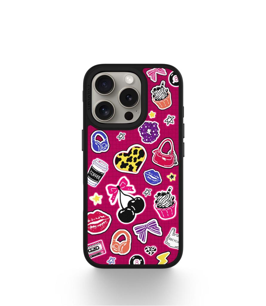 Süße coole Aufkleber für 16Pro Familienfoto-Aufkleber für IPhone15ProMax für Apple 14Pro Sturzschutz