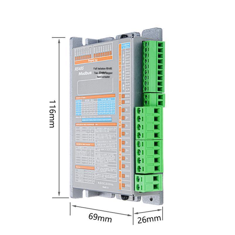 RS485 EtherCAT Stepper Driver: 1-to-2/1-to-4, 28/42/57/86mm, Open/Closed-Loop