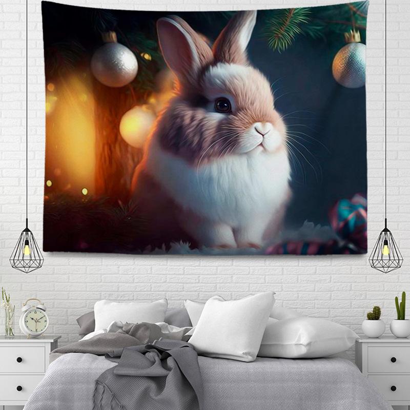 Weihnachtsserie zum Aufhängen, Stoffteppich