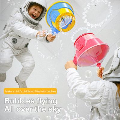 Manual Bubble Blower Toy Kids Bubble Maker No Batteries Needed Handheld Outdoor Bubble Toy for Park Backyard Beach Indoor Fun