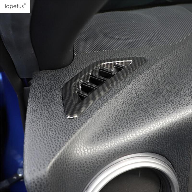 Carbon Fiber Accessories For Subaru BRZ / Toyota GT86 2013 -  Central Control Strip Gear Panel AC Air Handle Bowl Cover Trim