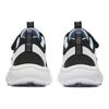 Anta Comfortable Versatile Shock Absorbing Breathable Low Top Casual Shoes Kids sneaker Black White 312438803-1