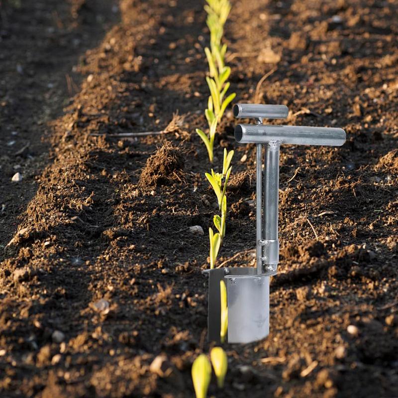 Plant And Fruit Tree Seedling Transplanter Stainless Steel Garden Barrel Transplanter Agricultural Puncher