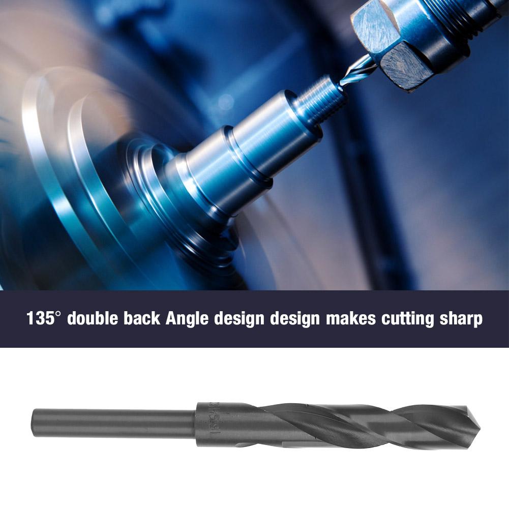 1Pcs 12 Inch Dia Reduced Shank HSS Twist Drill Bit with a Storage Box (15.5mm)