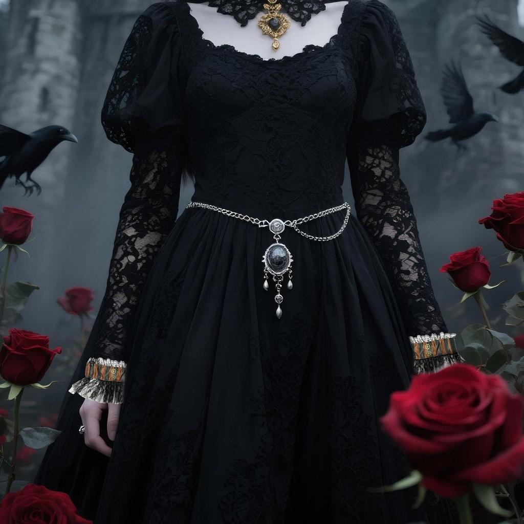Gothic Lace Wrist Cuff Decorative Fake Hand Sleeves Gothic Breathable Dress Up Wristband For Concert Drag Performers Theater