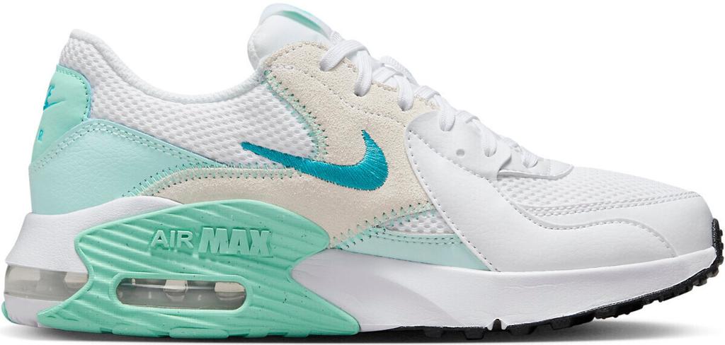 Nike Air Max Excee Women's Sneakers White/jade Ice/black/metallic Nebula
