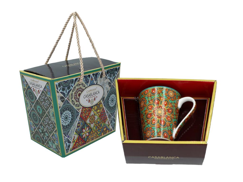 Ceramic Mug Moroccan Pattern Casablanca For Coffee Tea Gift