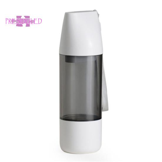 

Бутылка для воды для домашних животных, 350 мл/120 мл, выдвижная кормушка большой емкости для кошек и собак - Товары для домашних животных белый