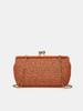 Bolso de Paja Tejida Vintage para Mujer Retro Bolso de Mano Largo Bolso de Hombro Bolso de Noche de Diseñador de Lujo