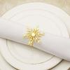 Snowflake Shaped Napkin Holders Table Decor Napkin Buckle Christmas Supplies Napkin Ring
