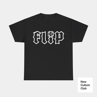 Flip Skateboards Skate Classic 90s Premium Design T Shirt Colors Appleyard Black