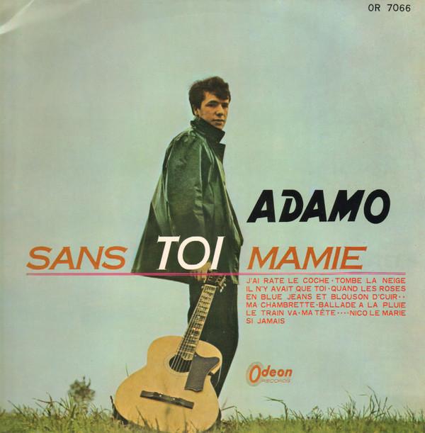

LP Record ADAMO - Sans Toi Mamie OR7066 ODEON 12 1965 Japan Pop Used