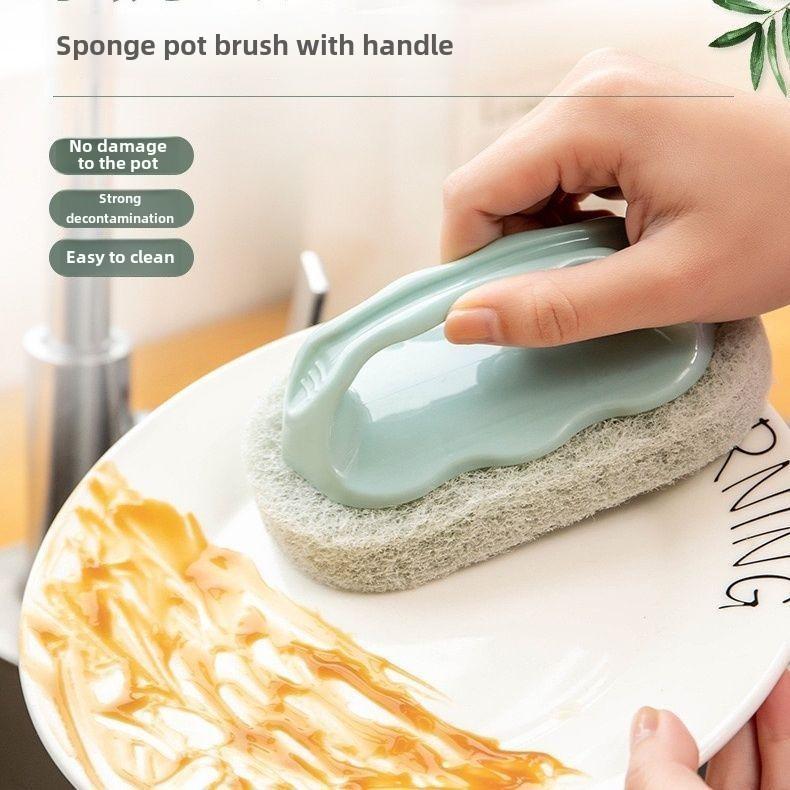 Kitchen Bathroom Tile Cleaning Brush Glass Sink Decontamination Kitchen Pot Stove Table Wall Stand Clean Cleaning Brush
