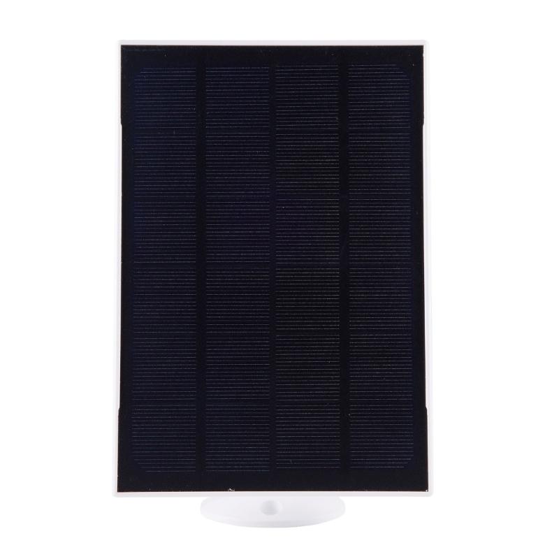 Outdoor Solar Power Supply 3W 5V Energy Efficient Charging Plate For Security Camera Durability PET Layer Solar Panel