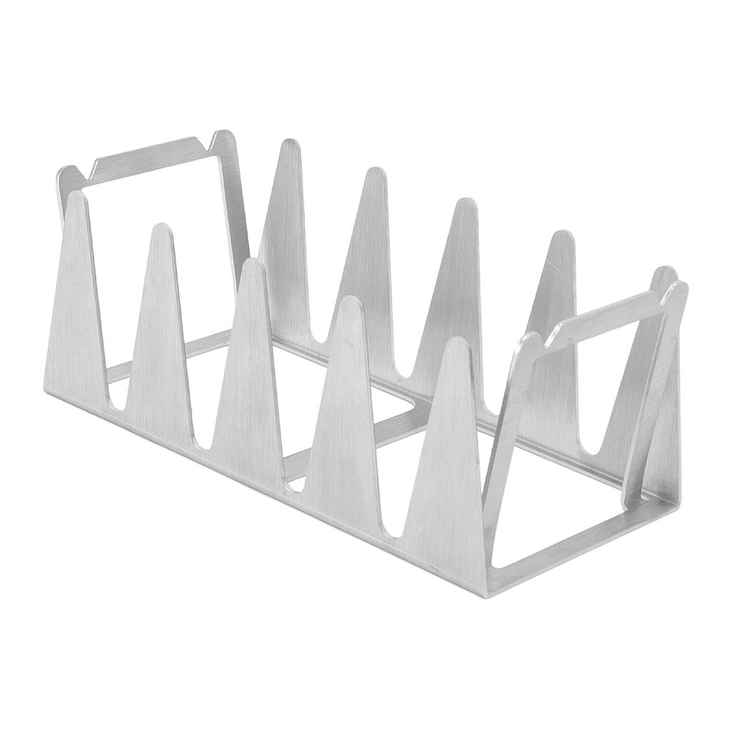 BBQ Rack Stainless Steel Holder Portable Multifunctional Grill Rib for Home Yard Outdoor Camping