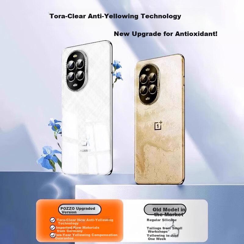 Phone Case for Huawei Nova 13, Shockproof, Anti-Fingerprint, Ultra-Thin, Full Coverage, Bare Phone Lens Protection, Fully Transparent