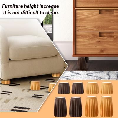Nail-free Head Fastener, -collision And - Silent Pad, -bed Noise, Silent And Stable, Retractable Furniture Heightener