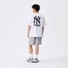 New MLB New York Yankees Basic Collection SS25 Cargo Shorts Unisex Light Gray 3ASMB0453-50GRL