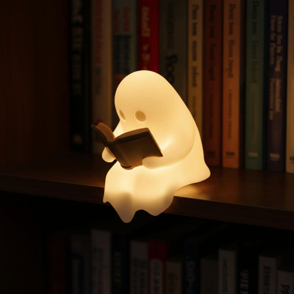 Low-energy-consumption Ghost Reading Night Light Energy-efficient Desk Ghost Figure Bookshelf