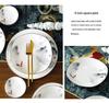 Tangshan Underglaze Ceramic Landscape Ramen Bowl Set