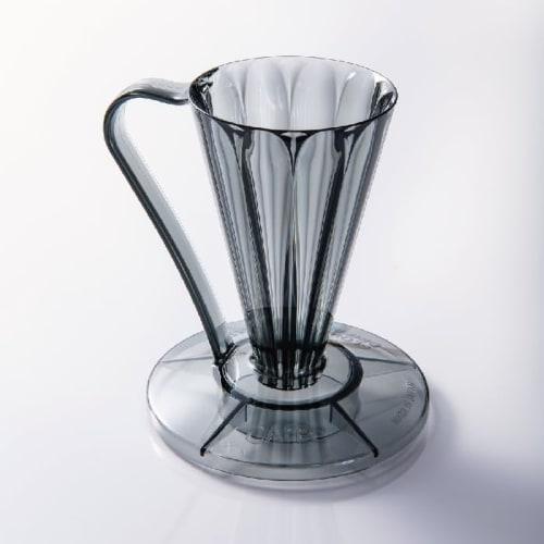 Flower DEEP27 Clear Black Deep Dripper (1 cup) FDD-27CB