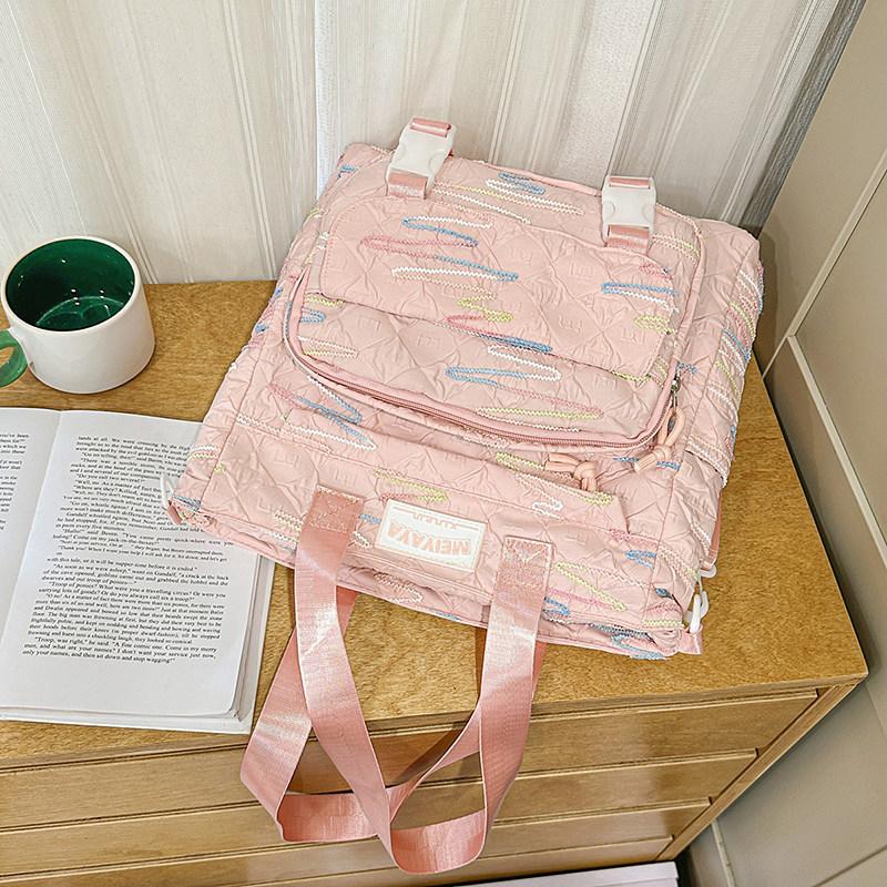 Schoolbag High-value Schoolbag Junior High School Girl Ins Wind Korean High School Student Elementary School Student Grade 1-1 Backpack Female