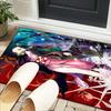 Anime Samurai Warrior's Journey Office Rug Chair Mat, Game Carpet, Suitable for Front Door, Bedroom, Living Room, Desk, Holiday Gift
