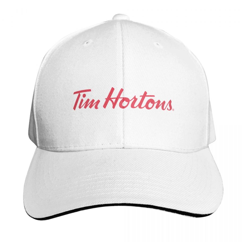 Tim Hortons Coffee Day Baseball Cap Snap Back Hat Trucker Hat Rave Beach Outing Hats Women Unisexs