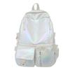 Schoolbag Symphony Pearlescent Lightweight Anti-splashing Schoolbag Korean Version Harajuku Ulzzang Backpack Female College Student Backpack Female 