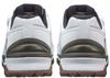 Bridgestone Zero Spike Biter Wide SH2507 Spikeless Golf Size 4E Men's Shoes, White/Olive, 25.0cm,