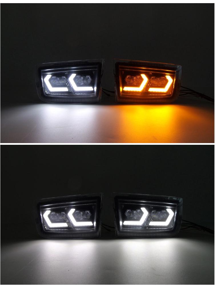 LED Daytime Running/Fog Light Retrofit for 1996-2002 BAIC Luba LC95/LC90