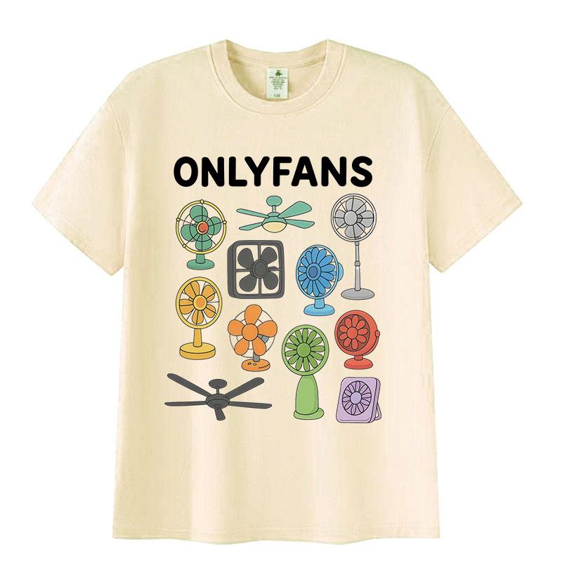 Vtipné OnlyFans Meme Tričko Pánské Dámské Humor O-Výstřih Oblečení Krátký Rukáv Trička Retro Móda Vysoce Kvalitní Bavlněné Tričko Topy