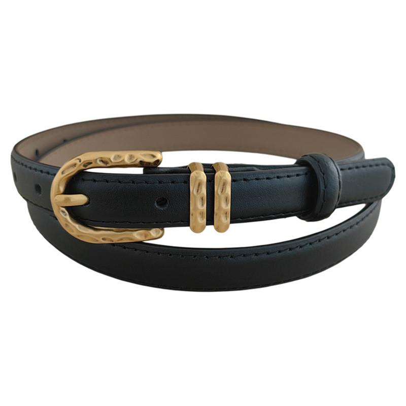 Trendy Color Solid Leather Waist Accessory For Women Casual Looks Fashion Gift