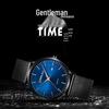 CRRJU 2172 Men's Casual Watch - Simple, Ultra-Thin Design with Calendar for Students and Professionals