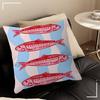 Coastalcharm Sardine Can Pillowcases Home Bedding Decorative Pillow Cover Wedding Super Soft Pillow Case