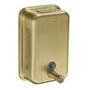 Black 304 Stainless Steel Bathroom Liquid Soap Antique Shampoo Dispenser Gold Polished Wall Mounted Bathroom Accessories