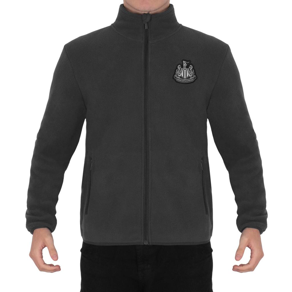 Newcastle United FC Mens Crest Fleece Jacket